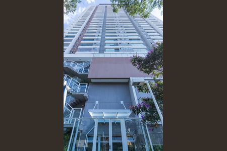 Apartamento para alugar com 49m², 1 quarto e 1 vagaFachada - Condomínio