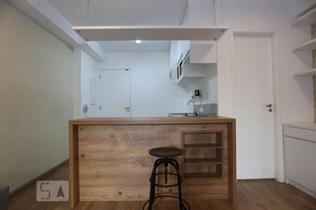 Cozinha de kitnet/studio à venda com 1 quarto, 40m² em Santa Cecília, São Paulo