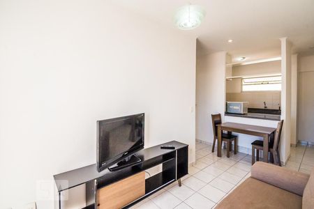 Sala de apartamento para alugar com 1 quarto, 38m² em Ponte Preta, Campinas