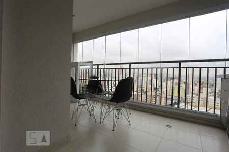 Varanda de kitnet/studio para alugar com 1 quarto, 35m² em Campos Elíseos, São Paulo