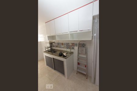 Cozinha de apartamento à venda com 1 quarto, 60m² em Tanque, Rio de Janeiro