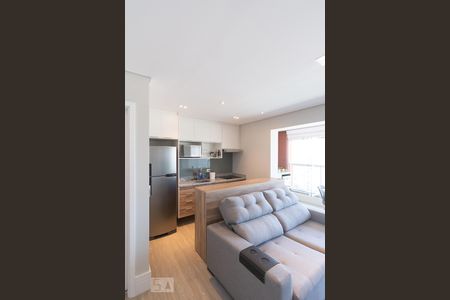 Sala de apartamento para alugar com 1 quarto, 45m² em Jardim Aeroporto, São Paulo