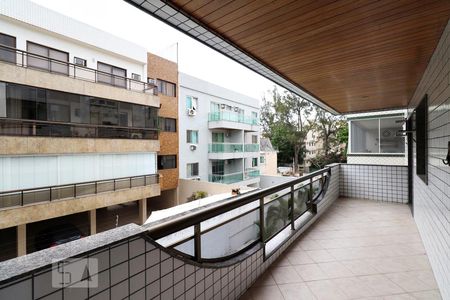 Varanda de apartamento à venda com 3 quartos, 86m² em Recreio dos Bandeirantes, Rio de Janeiro