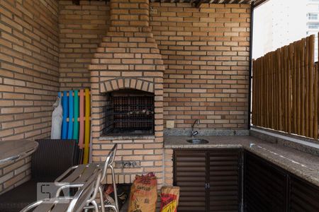 Apartamento à venda com 112m², 1 quarto e 2 vagasChurrasqueira da cobertura