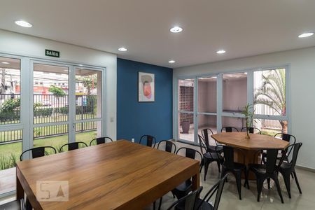 Apartamento para alugar com 44m², 1 quarto e 1 vagaSalão de festas