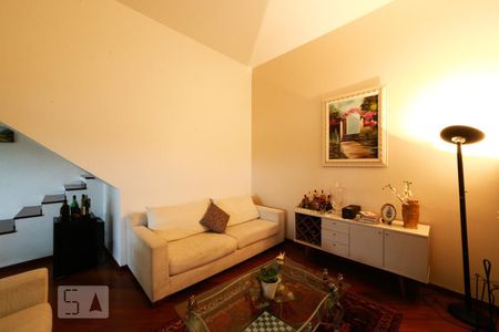 Sala de estar de casa de condomínio à venda com 4 quartos, 454m² em Brooklin Paulista, São Paulo