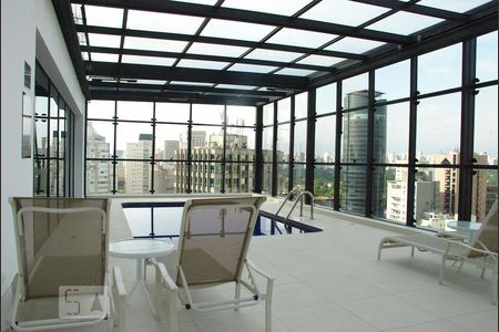 Apartamento para alugar com 44m², 1 quarto e 1 vaga