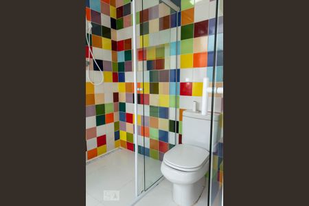 Banheiro da Suíte de apartamento para alugar com 2 quartos, 100m² em Vila Clementino, São Paulo