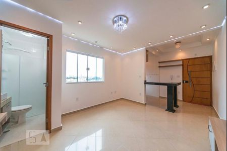 Sala de apartamento à venda com 2 quartos, 100m² em Vila Camilópolis, Santo André