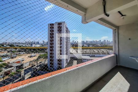 sala vista janela de apartamento à venda com 1 quarto, 50m² em Vila Monumento, São Paulo
