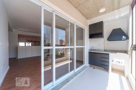 Varanda Gourmet  de apartamento à venda com 3 quartos, 90m² em Centro, Santo André