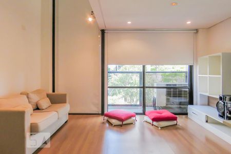 Sala  de apartamento para alugar com 1 quarto, 45m² em Vila Nova Conceição, São Paulo