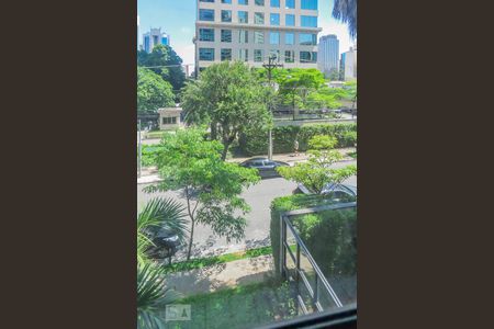 Vista sala  de apartamento para alugar com 1 quarto, 45m² em Vila Nova Conceição, São Paulo