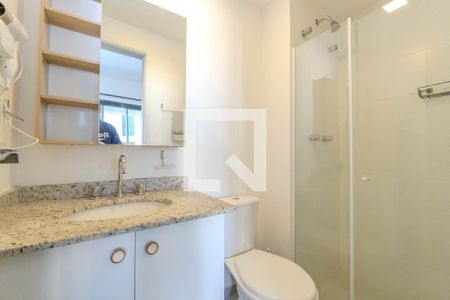 Studio à venda com 25m², 1 quarto e sem vaga Studio à venda com 25m², 1 quarto e sem vagaBanheiro