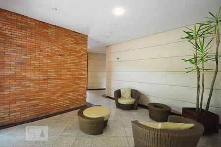Apartamento à venda com 49m², 1 quarto e 2 vagasHall Social