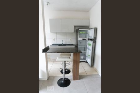 Sala cozinha de apartamento para alugar com 2 quartos, 50m² em Operário, Novo Hamburgo
