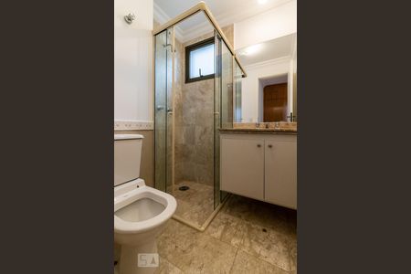 Apartamento para alugar com 127m², 3 quartos e 2 vagas Apartamento para alugar com 127m², 3 quartos e 2 vagasBanheiro da Suíte 1