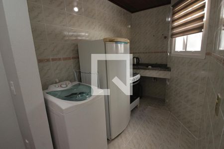 Cozinha e Área de Serviço de apartamento à venda com 1 quarto, 27m² em Jardim Botânico, Porto Alegre