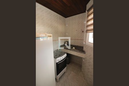 Cozinha e Área de Serviço de apartamento à venda com 1 quarto, 27m² em Jardim Botânico, Porto Alegre