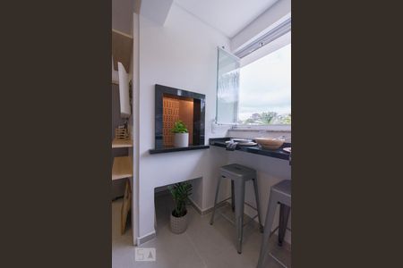 Churrasqueira /Studio de kitnet/studio para alugar com 1 quarto, 22m² em Mercês, Curitiba