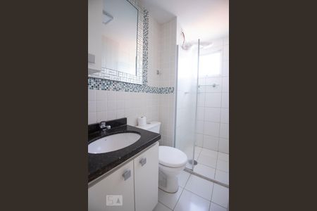 banheiro de apartamento à venda com 2 quartos, 51m² em Vila Marieta, Campinas
