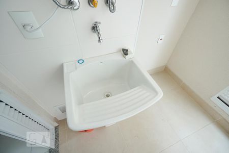 Detalhe varanda de apartamento para alugar com 1 quarto, 42m² em Brás, São Paulo