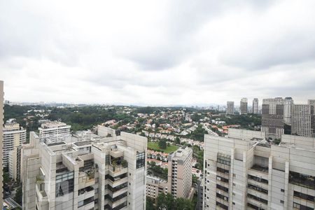 Vista de kitnet/studio para alugar com 1 quarto, 35m² em Real Parque, São Paulo