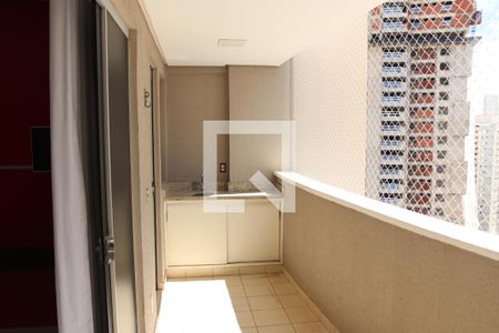 Varanda de apartamento para alugar com 1 quarto, 54m² em Jardim Goiás, Goiânia