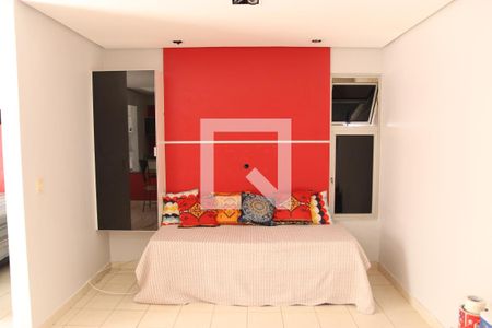 Sala de apartamento para alugar com 1 quarto, 54m² em Jardim Goiás, Goiânia