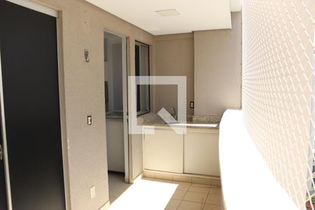 Varanda de apartamento para alugar com 1 quarto, 54m² em Jardim Goiás, Goiânia