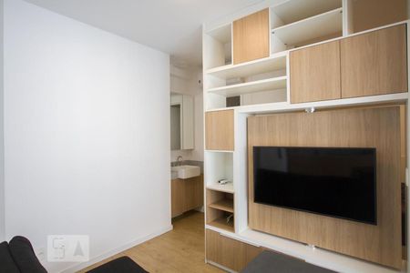 Sala de apartamento para alugar com 1 quarto, 39m² em Cidade Monções, São Paulo