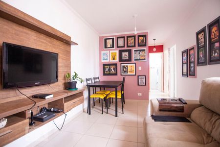 sala de apartamento para alugar com 2 quartos, 50m² em Jardim dos Oliveiras, Campinas
