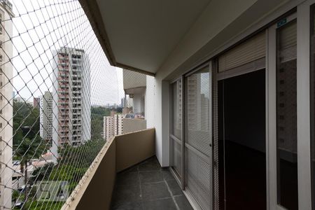 Varanda de apartamento para alugar com 3 quartos, 127m² em Jardim Ampliação, São Paulo