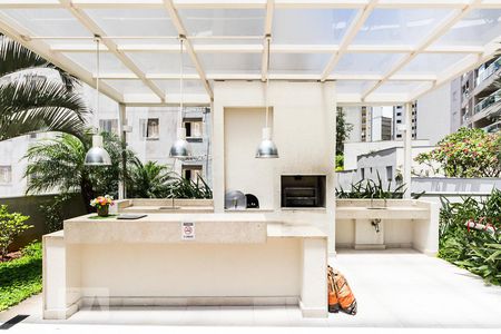 Apartamento à venda com 49m², 1 quarto e 1 vagaChurrasqueira