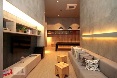 Studio à venda com 28m², 1 quarto e sem vagaSalão de Jogos