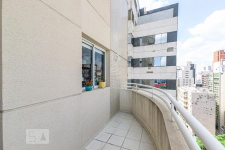 Varanda de apartamento à venda com 1 quarto, 70m² em Itaim Bibi, São Paulo