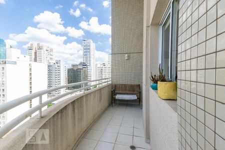 Varanda de apartamento à venda com 1 quarto, 70m² em Itaim Bibi, São Paulo