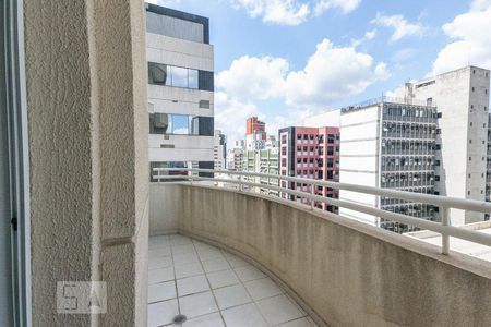 Varanda de apartamento à venda com 1 quarto, 70m² em Itaim Bibi, São Paulo