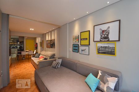 Sala de apartamento à venda com 1 quarto, 96m² em Cerqueira César, São Paulo