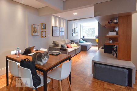 Sala de apartamento à venda com 1 quarto, 96m² em Cerqueira César, São Paulo