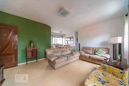 Sala de Estar  de apartamento à venda com 3 quartos, 97m² em Campestre, Santo André