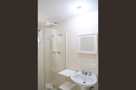 Banheiro de kitnet/studio à venda com 1 quarto, 25m² em Vila Clementino, São Paulo