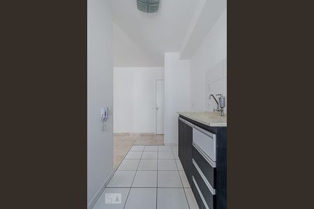 Cozinha de apartamento à venda com 1 quarto, 35m² em Quinta da Paineira, São Paulo