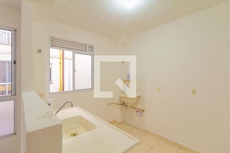 Cozinha e Área de Serviço de apartamento para alugar com 2 quartos, 56m² em São José, Canoas