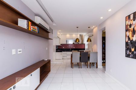Sala de apartamento à venda com 2 quartos, 85m² em Humaitá, Rio de Janeiro