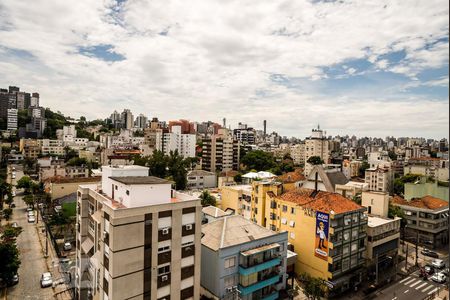 Vista da Sala de apartamento à venda com 3 quartos, 120m² em Rio Branco, Porto Alegre