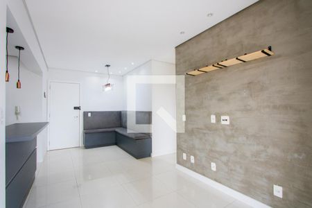 Sala de apartamento à venda com 2 quartos, 57m² em Vila Homero Thon, Santo André