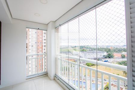 Varanda gourmet de apartamento à venda com 2 quartos, 57m² em Vila Homero Thon, Santo André