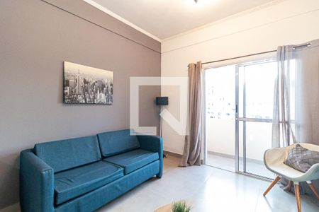 Sala de apartamento para alugar com 1 quarto, 50m² em Bela Vista, São Paulo