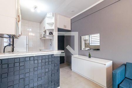 Sala de apartamento para alugar com 1 quarto, 50m² em Bela Vista, São Paulo